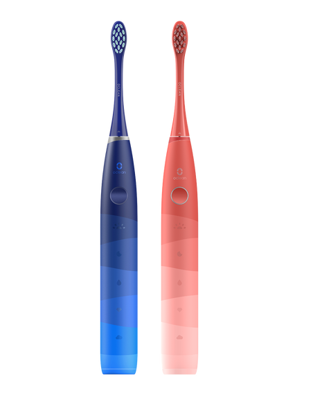 Find Duo Sonic Electric Toothbrush Set - Pink & Blue